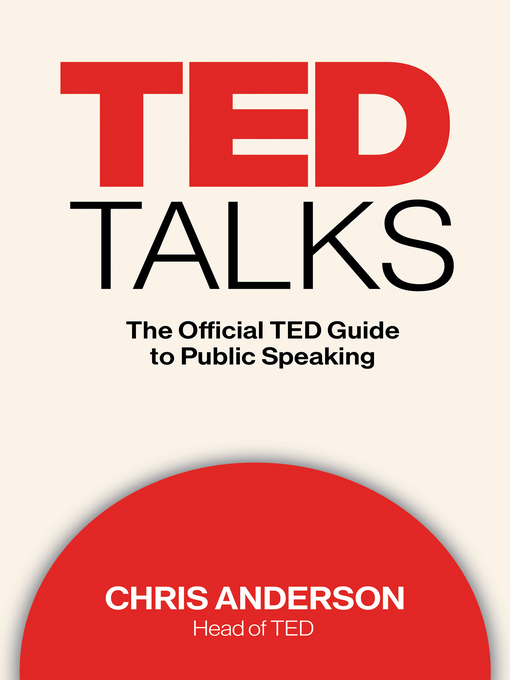 Title details for TED TALKS by Chris J. Anderson - Available